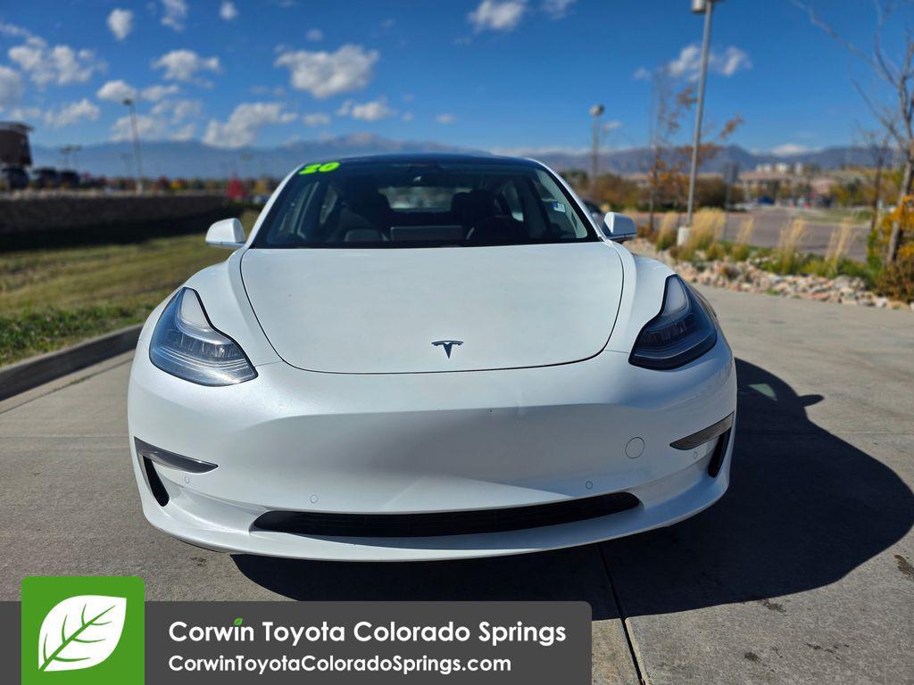 used 2020 Tesla Model 3 car, priced at $18,500