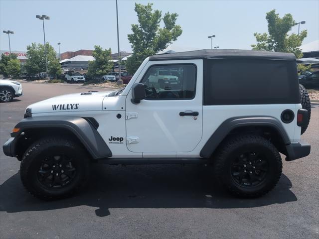 used 2020 Jeep Wrangler car, priced at $24,000