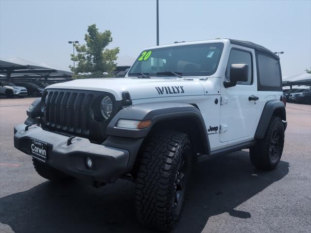 used 2020 Jeep Wrangler car, priced at $24,000