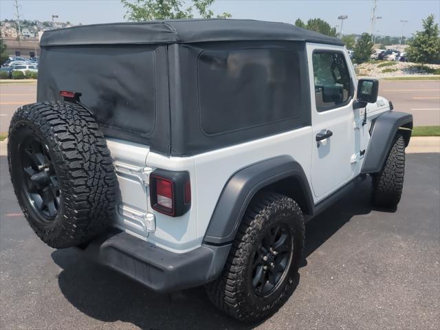 used 2020 Jeep Wrangler car, priced at $24,000