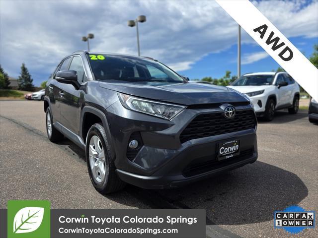 used 2020 Toyota RAV4 car, priced at $28,000