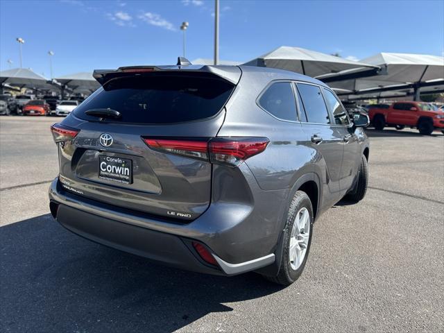 used 2023 Toyota Highlander car, priced at $32,500