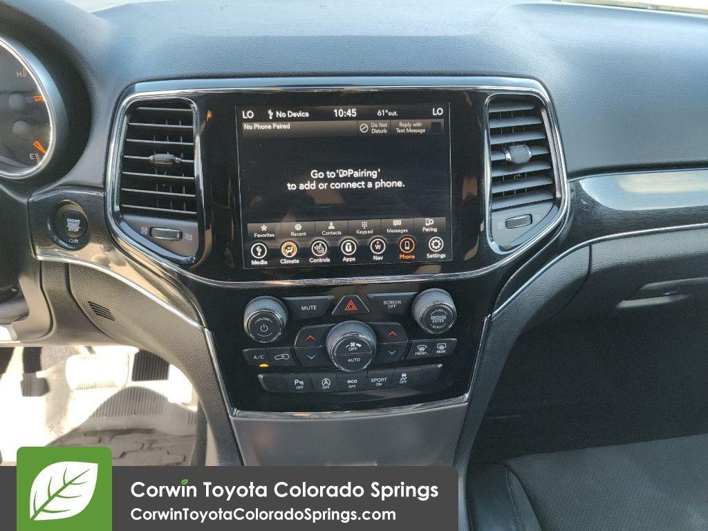used 2020 Jeep Grand Cherokee car, priced at $22,400