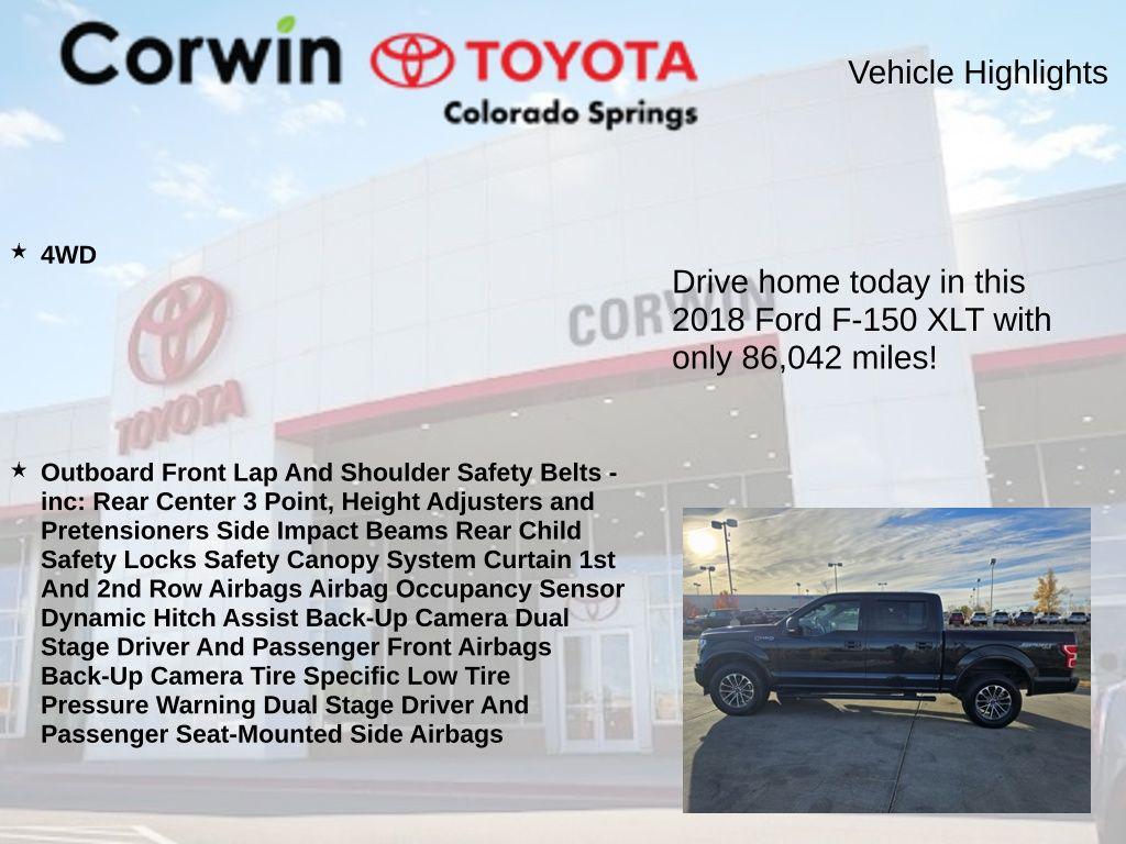 used 2018 Ford F-150 car, priced at $26,000