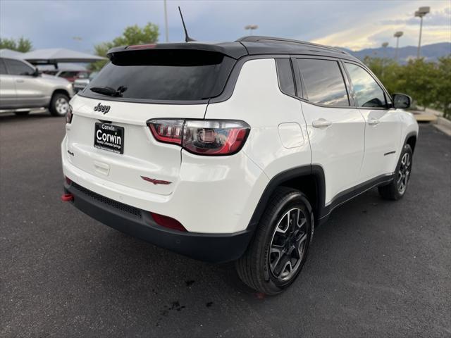 used 2021 Jeep Compass car, priced at $18,500