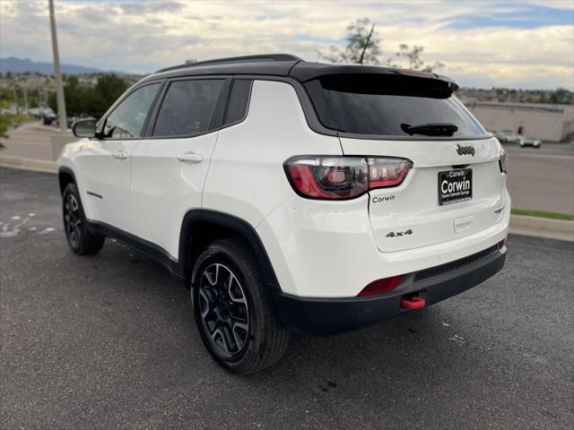 used 2021 Jeep Compass car, priced at $18,500