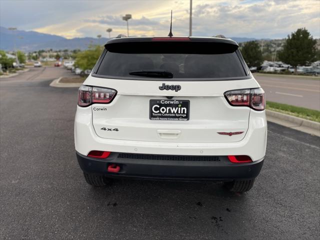 used 2021 Jeep Compass car, priced at $18,500