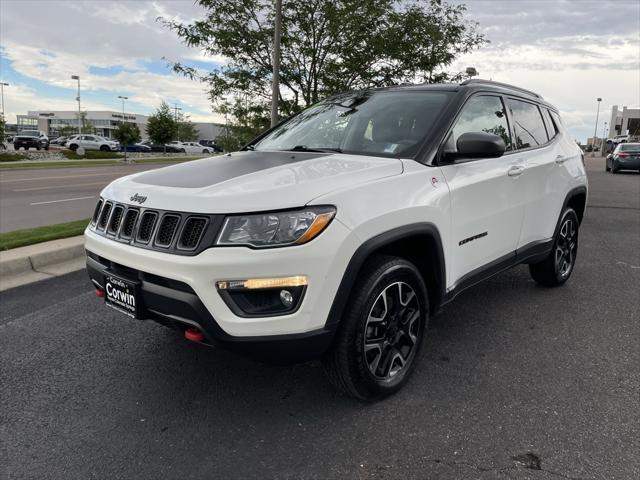 used 2021 Jeep Compass car, priced at $18,500