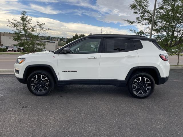 used 2021 Jeep Compass car, priced at $18,500