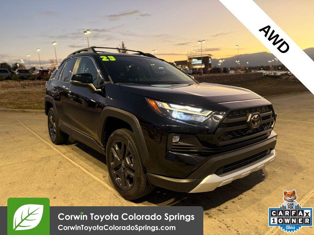 used 2023 Toyota RAV4 car, priced at $32,500