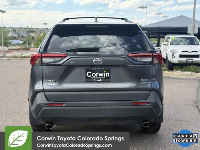 used 2021 Toyota RAV4 car, priced at $27,500