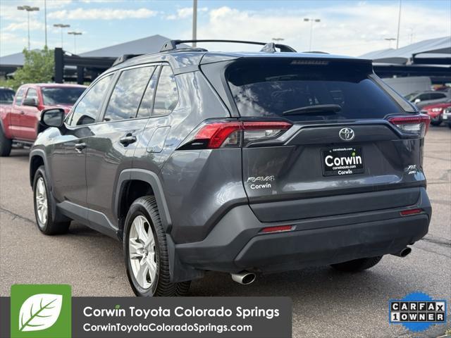 used 2021 Toyota RAV4 car, priced at $27,500