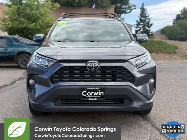 used 2021 Toyota RAV4 car, priced at $27,500