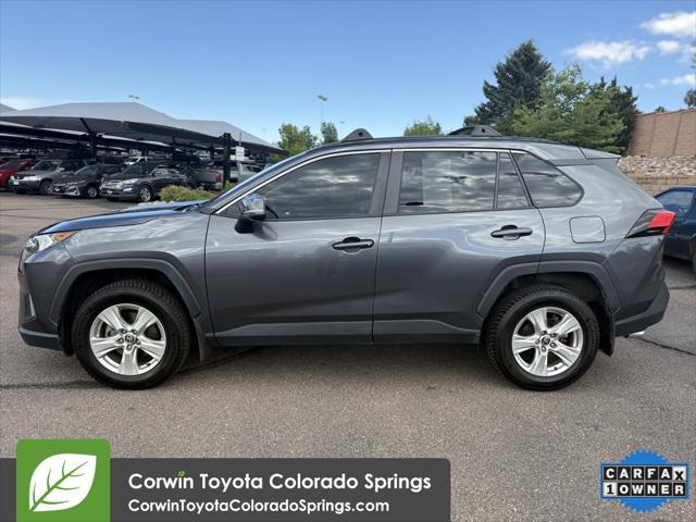used 2021 Toyota RAV4 car, priced at $27,500