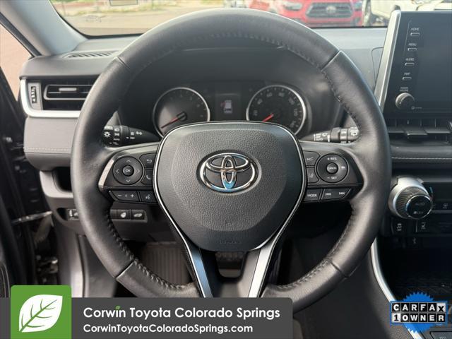used 2021 Toyota RAV4 car, priced at $27,500