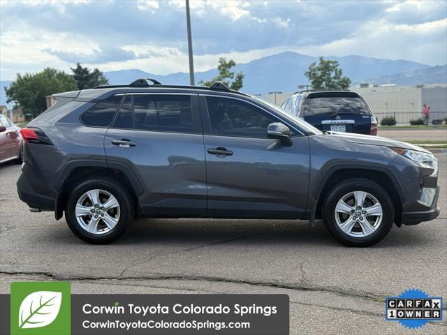 used 2021 Toyota RAV4 car, priced at $27,500