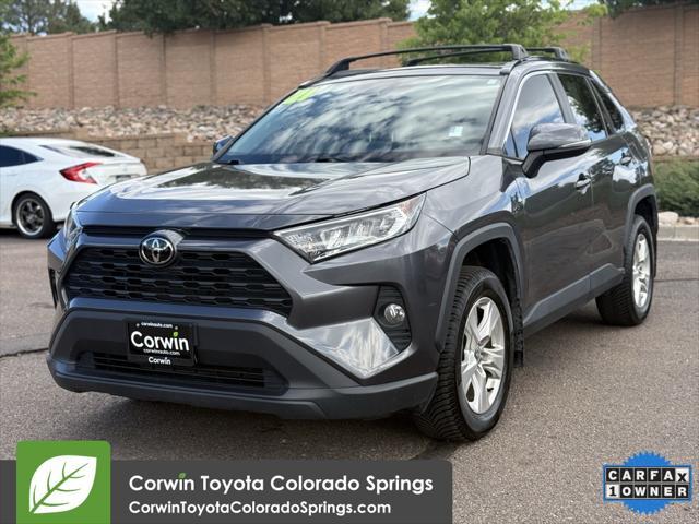 used 2021 Toyota RAV4 car, priced at $27,500