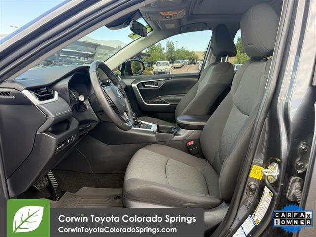 used 2021 Toyota RAV4 car, priced at $27,500