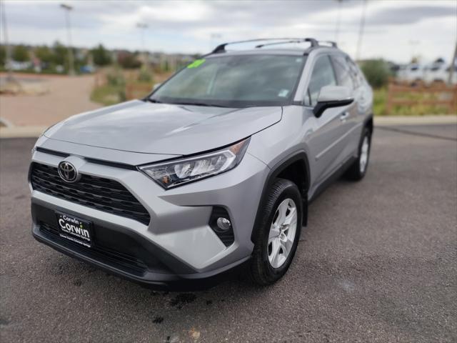 used 2021 Toyota RAV4 car, priced at $28,000