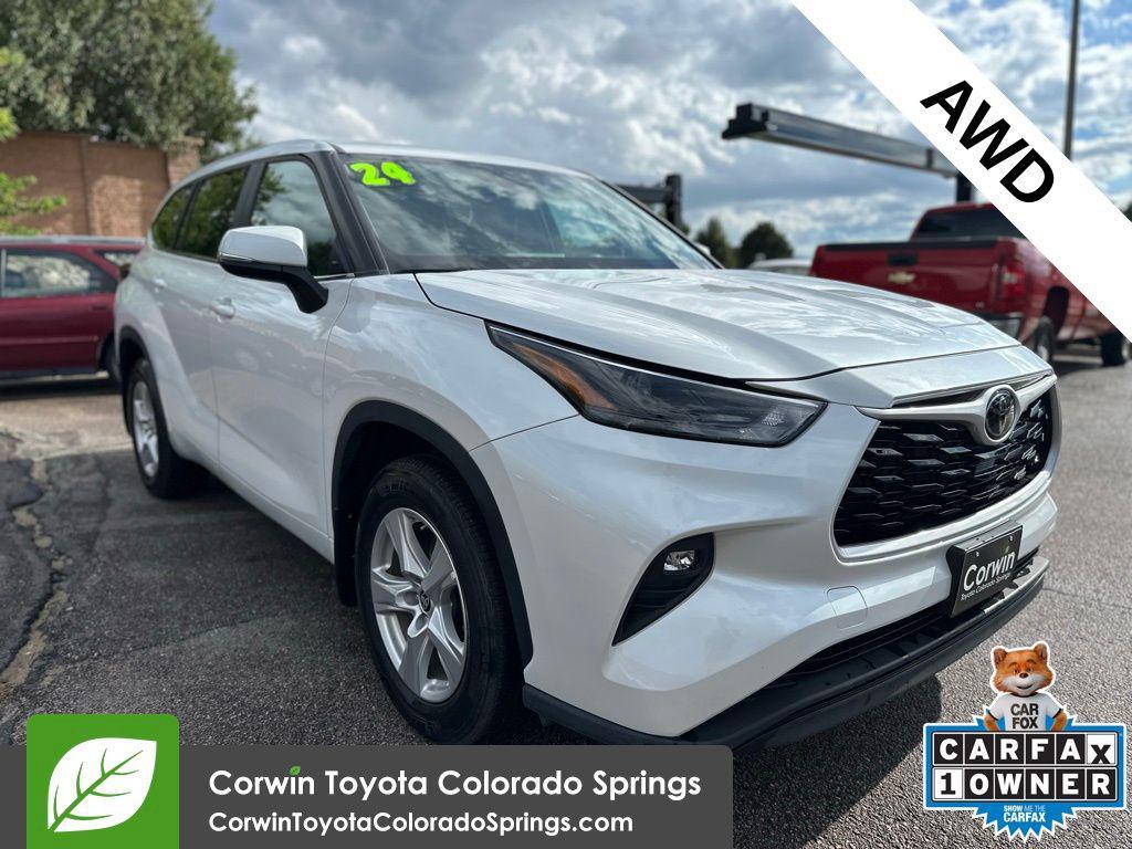 used 2024 Toyota Highlander car, priced at $34,000