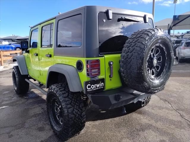 used 2013 Jeep Wrangler Unlimited car, priced at $21,900