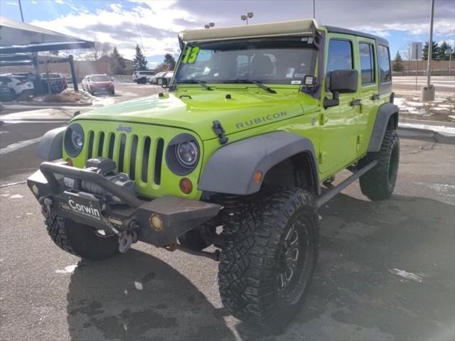 used 2013 Jeep Wrangler Unlimited car, priced at $21,900