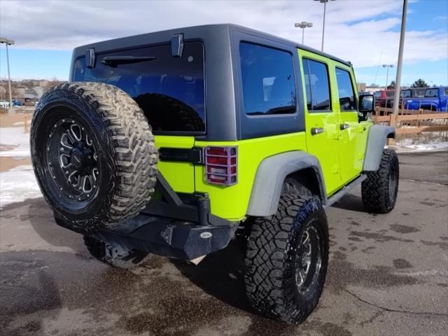 used 2013 Jeep Wrangler Unlimited car, priced at $21,900