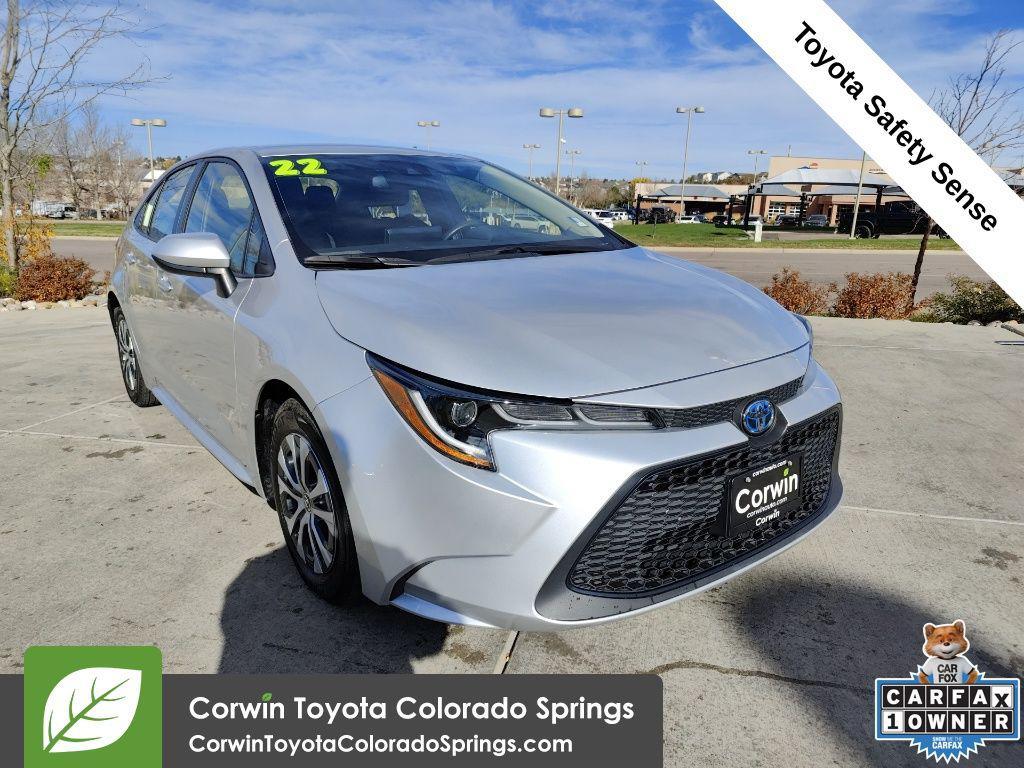 used 2022 Toyota Corolla Hybrid car, priced at $19,500