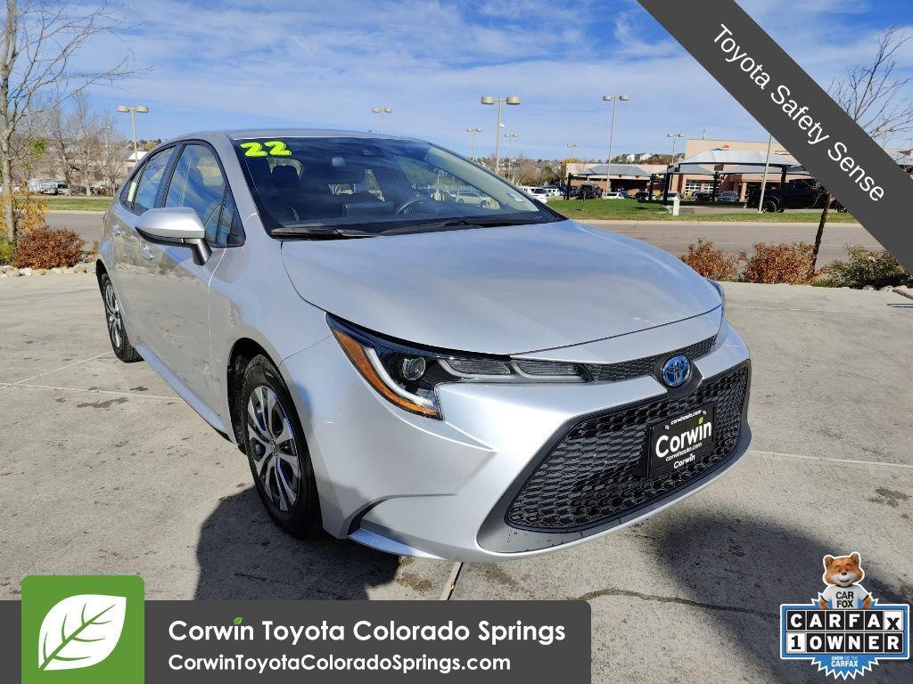 used 2022 Toyota Corolla Hybrid car, priced at $21,500