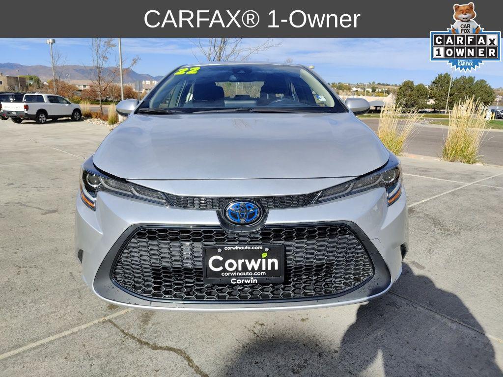 used 2022 Toyota Corolla Hybrid car, priced at $21,500