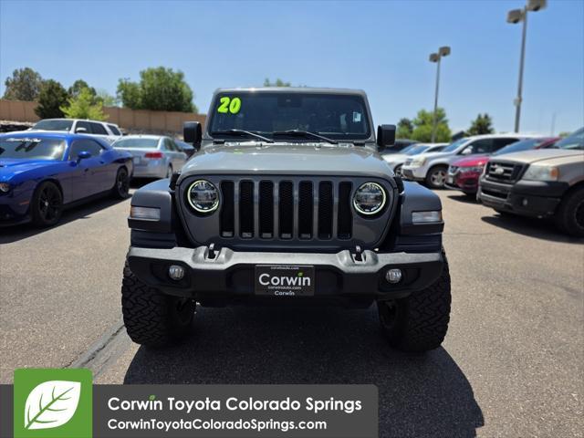 used 2020 Jeep Wrangler Unlimited car, priced at $26,500