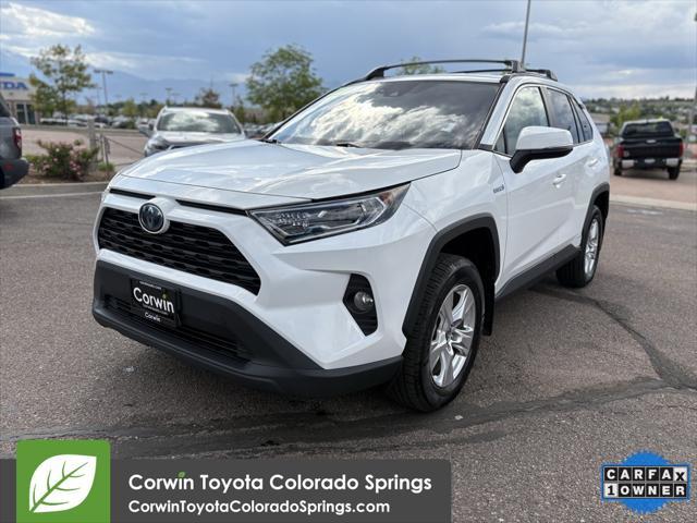 used 2021 Toyota RAV4 Hybrid car, priced at $29,500