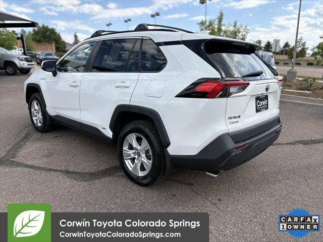 used 2021 Toyota RAV4 Hybrid car, priced at $29,500