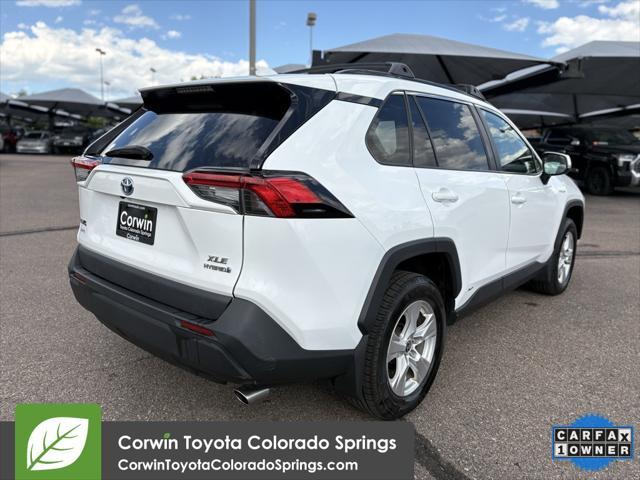 used 2021 Toyota RAV4 Hybrid car, priced at $29,500