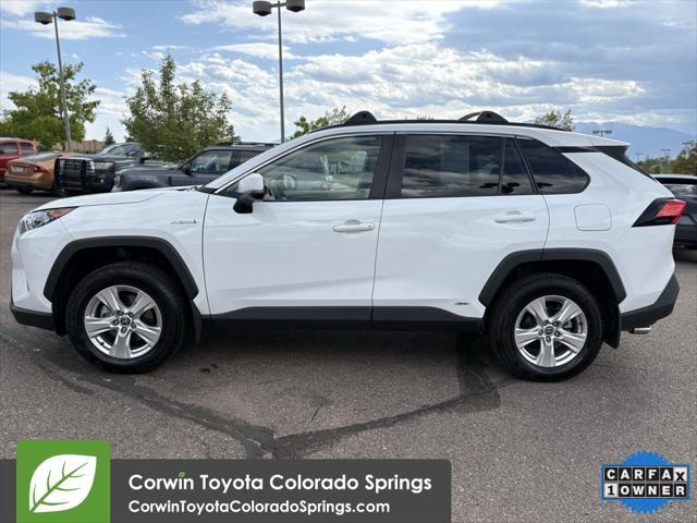 used 2021 Toyota RAV4 Hybrid car, priced at $29,500
