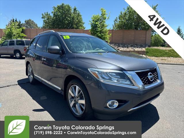 used 2013 Nissan Pathfinder car, priced at $8,000