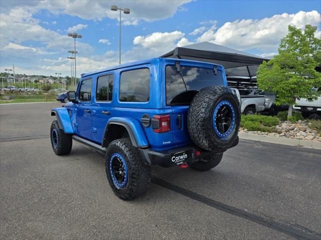 used 2021 Jeep Wrangler Unlimited car, priced at $36,500
