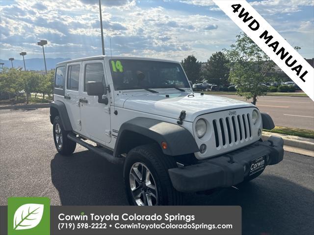 used 2014 Jeep Wrangler Unlimited car, priced at $14,000