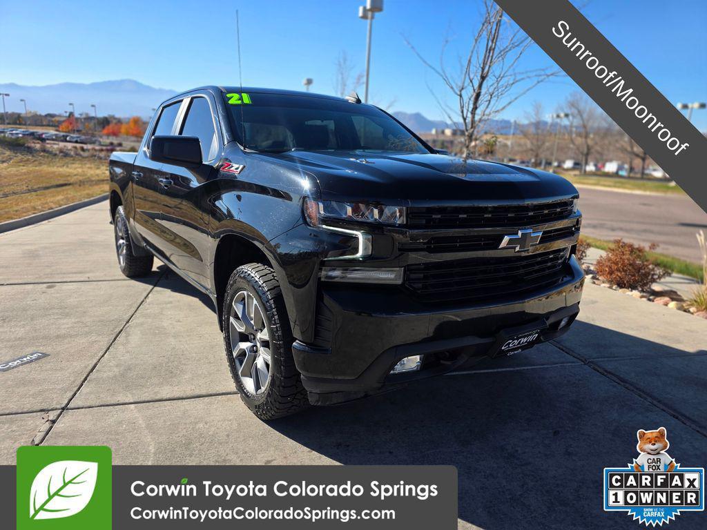 used 2021 Chevrolet Silverado 1500 car, priced at $34,500