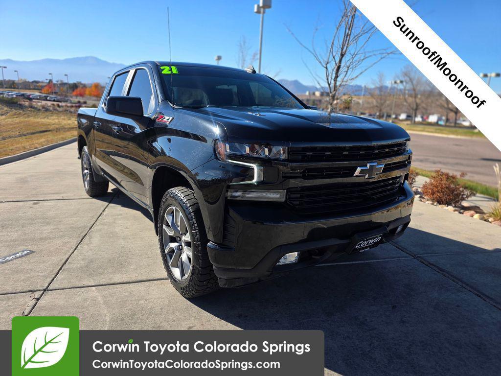used 2021 Chevrolet Silverado 1500 car, priced at $33,000