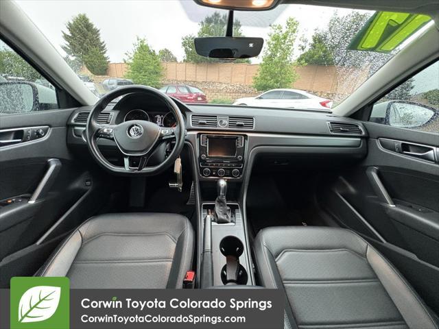used 2017 Volkswagen Passat car, priced at $12,000