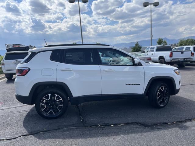 used 2020 Jeep Compass car, priced at $17,500