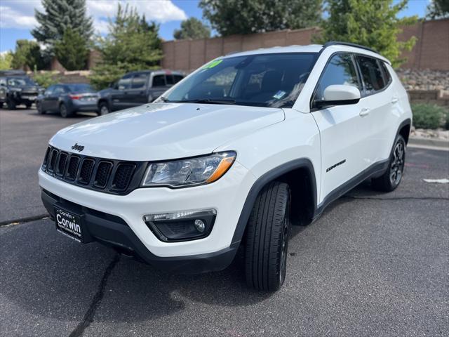 used 2020 Jeep Compass car, priced at $17,500