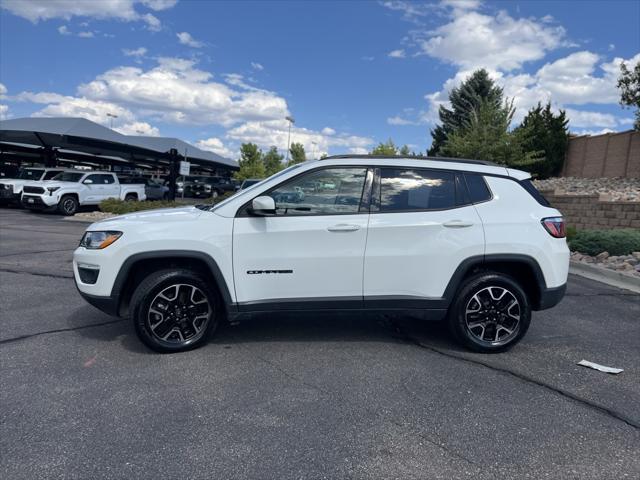 used 2020 Jeep Compass car, priced at $17,500