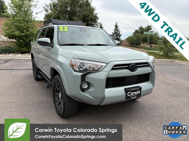 used 2022 Toyota 4Runner car, priced at $46,000