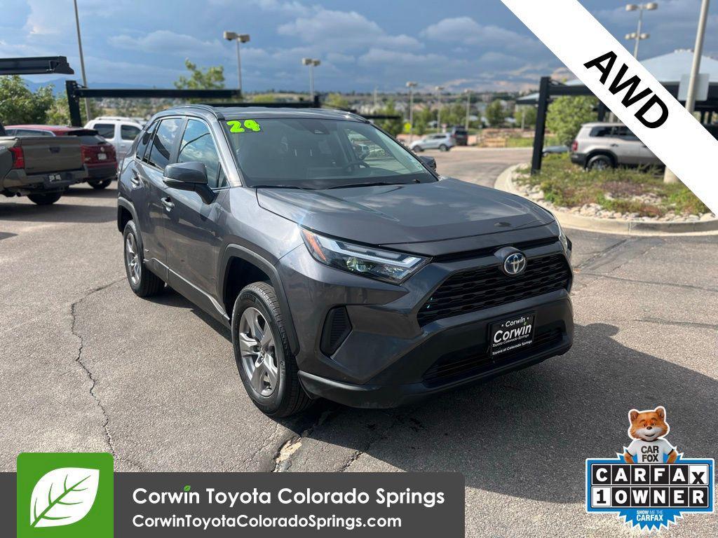 used 2024 Toyota RAV4 Hybrid car, priced at $31,500
