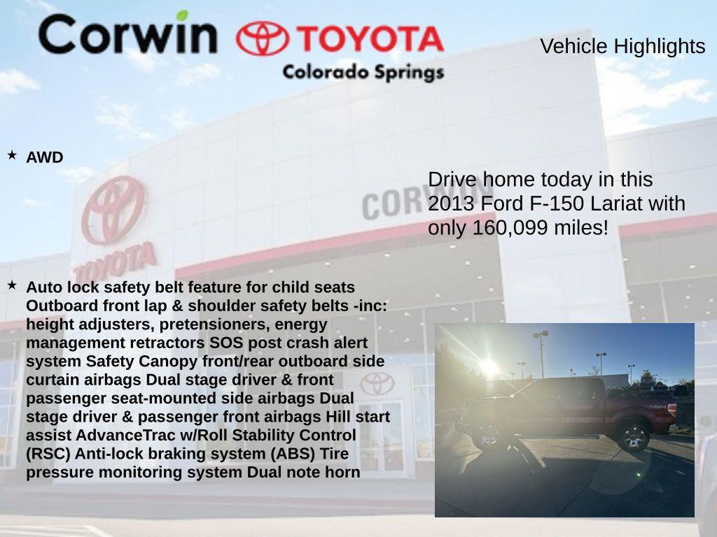 used 2013 Ford F-150 car, priced at $15,900