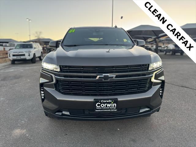 used 2021 Chevrolet Tahoe car, priced at $49,999