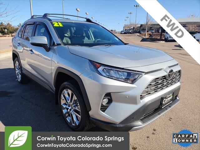 used 2021 Toyota RAV4 car, priced at $28,000