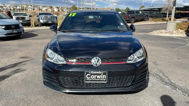 used 2017 Volkswagen Golf GTI car, priced at $17,500